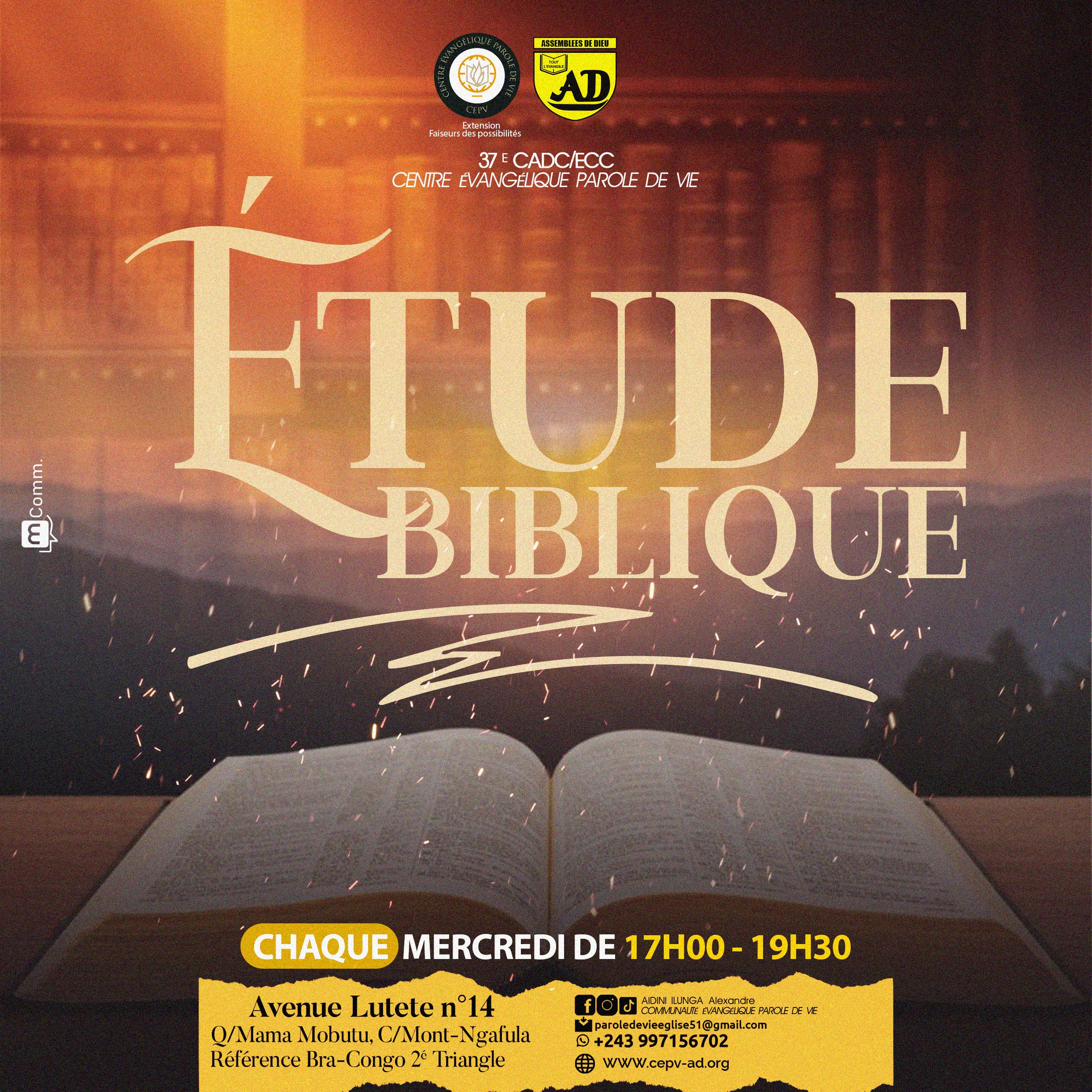 Étude Biblique - Bible ouverte